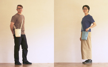 帆布鞄 須田帆布 タウンハイク(ライトブルー) │ ショルダーバッグ