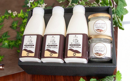 筑波ハム つくばコレクション かすみセット(つくばヨーグルト、クリームチーズ) │ チーズ ヨーグルト クリームチーズ