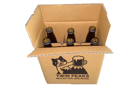 クラフトビール Twin Peaks Mountain Brewingのクラフトビールおまかせ6本セット