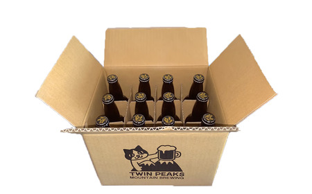 クラフトビール Twin Peaks Mountain Brewingのクラフトビールおまかせ12本セット