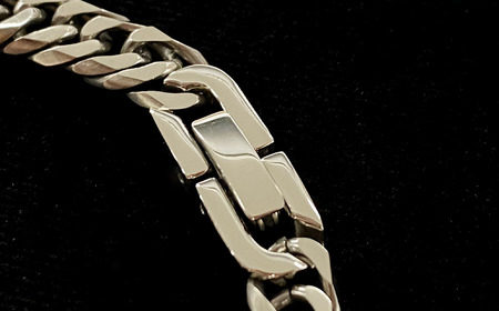 純チタン ネックレス1.4Φ六面W喜平50cm チタン