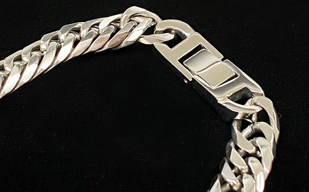 純チタン ネックレス2.0Φ六面W喜平60cm チタン