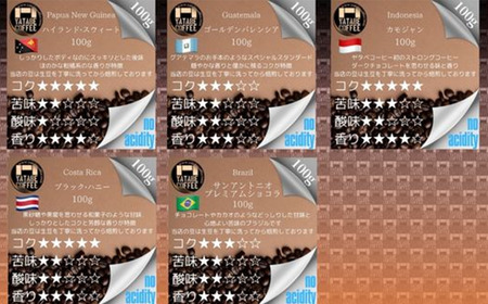 コーヒー コーヒー豆詰め合わせ（プレミアムパッケージ）豆のまま