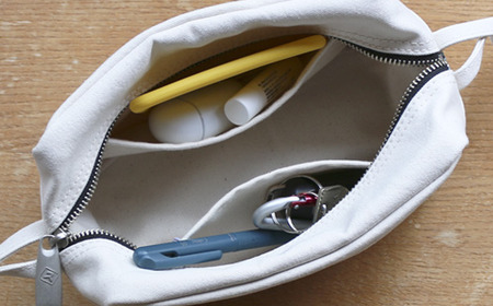 須田帆布 ミニ・ショルダー(インディゴブルー×カーキ) │バッグ 鞄