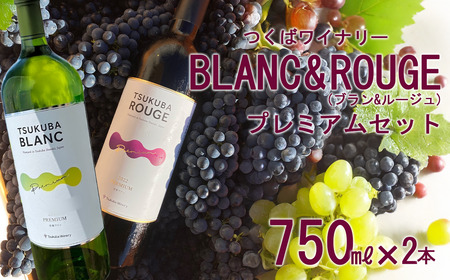 ワイン つくばワイナリー TSUKUBA BLANC & ROUGE プレミアムセット