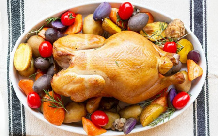 筑波ハム 燻鶏一羽 1700g │ チキン