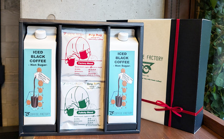 コーヒー 無糖リキッドアイスコーヒー2本＆ドリップバッグ12個セット
