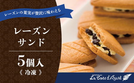 レーズンサンド 5個入 レーズン