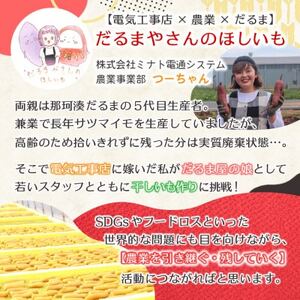 【先行受付/12月下旬～発送】天日干し 紅はるか 干し芋・平干し(400g×2袋)家族で◎贈り物に◎_果物・フルーツ 干し芋 ドライフルーツ ほしいも ホシイモ_【1451693】