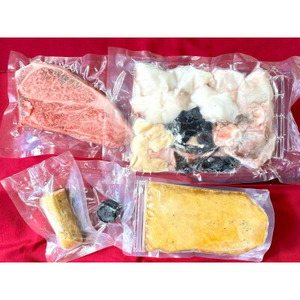 丸徳詰め合わせ～あん肝あんこう鍋2～3人前・常陸牛ステーキ～_魚介・海産物  鮮魚   肉 常陸牛 牛肉 うし ビーフ_【配送不可地域：離島】【1479687】