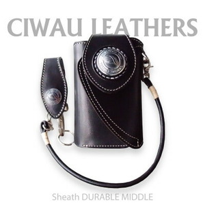 ラフテール【デュラブル　 ミドルウォレット　A-type】BK　　CW-SHE-DU-BK-A-M_装飾品・工芸品 財布 服飾小物 _【1582972】