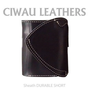 ラフテール【デュラブル　ショートウォレット　プレーン】BK　CW-SHE-DU-BK-P-S_装飾品・工芸品 財布 服飾小物 _【1613899】