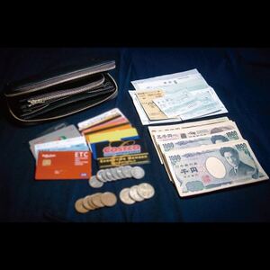 ラフテール【コードバン　ロングZIPウォレット　BLACK DAIAMOND】 CW-BKD-LZ_装飾品・工芸品 財布 服飾小物 _【1618902】