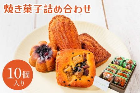 焼き菓子10コ詰め合わせ （KCX-15）