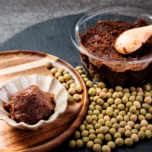 自然栽培麹とうまみが詰まった自然栽培鹿嶋在来緑大豆の100%自然栽培発芽玄米味噌(KAB-4)