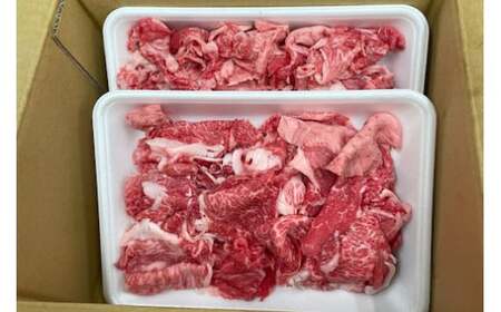 【定期便 11ヶ月】【常陸牛】切り落とし1kg(茨城県共通返礼品 茨城県産)