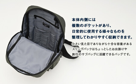 NY ボディバッグ グレーG SW-NY005 GRG