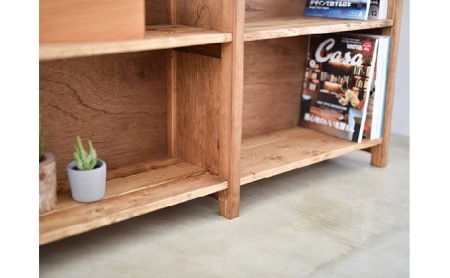 箱型シェルフ Lサイズ 【ラック 本棚 木製 おしゃれ 収納 雑貨 日用品 インテリア 茨城県守谷市】