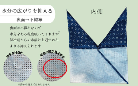 保冷ができるあずまお弁当袋 | 袋 あずま袋 保冷 包み ふろしき 風呂敷 日用品 雑貨 茨城県 守谷市 送料無料