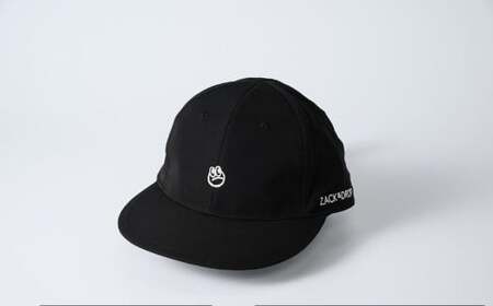 【ブラック】フロントフロッグキャップ ブラック ZD03-U002-BK 黒色 帽子 ゴルフ 普段使い