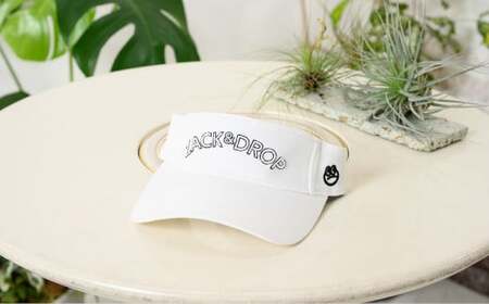 【ホワイト】サンバイザー ホワイト ZD03-U004-WH 白色 帽子 ゴルフ 普段使い