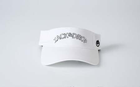 【ホワイト】サンバイザー ホワイト ZD03-U004-WH 白色 帽子 ゴルフ 普段使い