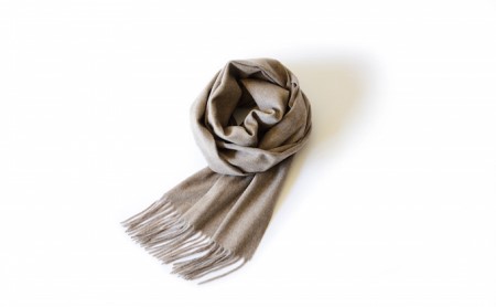 Made in Japanカシミヤストール50cm幅（ベージュ）カシミヤ100% RF98-NT