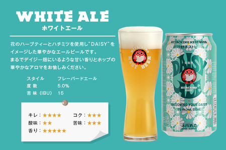 【ふるなびWEEK対象】 常陸野ネストビール デイジーエール（缶） A08-040 FN-Limited-WE