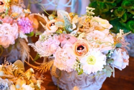 アーティフィシャルフラワーアレンジ Lサイズ 造花 アレンジメント インテリア ギフト プレゼント ご褒美 花