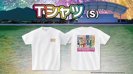 『 アイドルマスター 』シリーズ オリジナル コラボTシャツ Sサイズ [ZZ031ci]