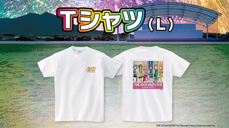 『 アイドルマスター 』シリーズ オリジナル コラボTシャツ Lサイズ アイマス Tシャツ ゲーム [ZZ033ci]