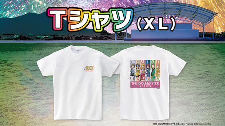 『 アイドルマスター 』シリーズ オリジナル コラボTシャツ XLサイズ アイマス Tシャツ ゲーム [ZZ034ci]