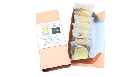 筑波嶺 の ブランデー ケーキ 1箱(6個入) [AT008ci]