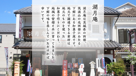 スピード発送!! 湖月庵 筑西銘菓 30個 詰合せ [AO006ci] 