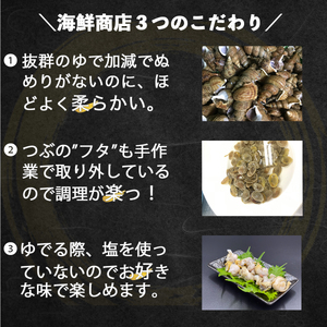 【緊急支援品】北海道鹿部町産 訳あり ”前浜ボイルつぶ ” 900g 灯台つぶ（300g×3袋）つぶ貝 刺身 事業者支援 漁師さん支援 中国禁輸措置 つぶ ツブ ツブ貝 つぶ貝