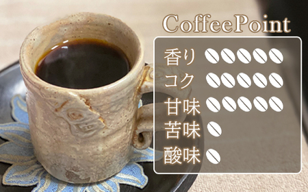 【定期便】全12回 夢紀行のオリジナルブレンドコーヒー コーヒー粉500g (100g×5袋) 自家焙煎