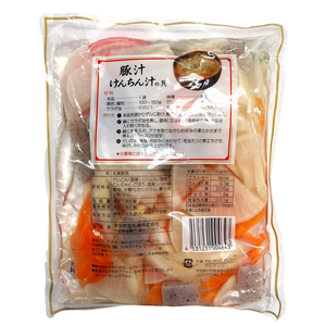 工場直送！国産野菜 豚汁・けんちん汁の具 1ケース (20袋) [0775]