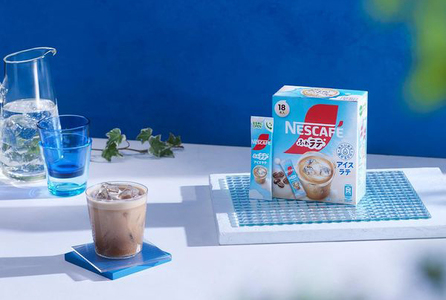 ネスカフェ エクセラ ふわラテ アイスラテ 18P×12箱｜珈琲 インスタント スティック コーヒー ラテ カフェ ネスレ [1660]