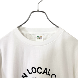 稲敷市オリジナルTシャツ「いなのすけTシャツ」[白・XLサイズ]｜オリジナル 半袖 シャツ イラスト プリント アパレル かわいい [1590]