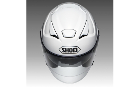 SHOEIヘルメット「J-Cruise 3 ルミナスホワイト」M フィッティングチケット付｜ジェイクルーズ ジェット バイク ツーリング ショウエイ [1203]