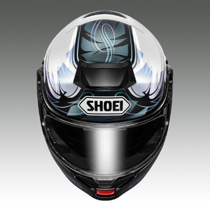 SHOEIヘルメット「NEOTEC 3 BREEZE (BLUE／WHITE)」XL フィッティングチケット付き｜フルフェイス フェイスカバー バイク ツーリング ショウエイ [1877]