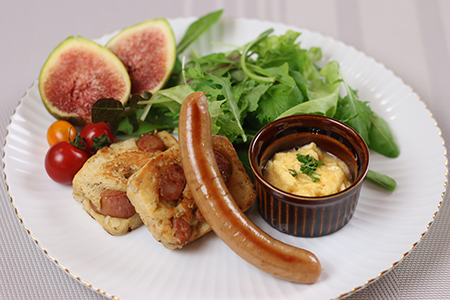 彩り：常陸の輝きソーセージ [0176]