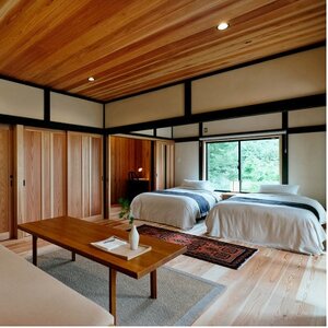 霞ヶ浦湖畔で完全プライベート。一棟貸しの宿「水郷園」宿泊券(4名様分)_旅行券・チケット 宿泊券  _【1558180】