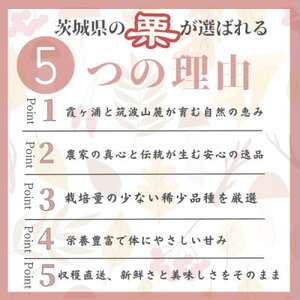 かすみがうら市産　焼き栗　200g×4袋　(冷蔵)_栗 クリ 冷蔵 マロン_【配送不可地域：離島・沖縄県】【1340898】