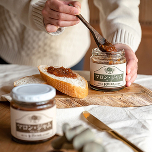 マロンジャム250g 2種(プレーン・ラム)_惣菜・加工品 ジャム 缶詰・瓶詰 _【1317196】