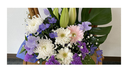 【配送日指定可】 季節の お供え用 アレンジメント [CY009sa]