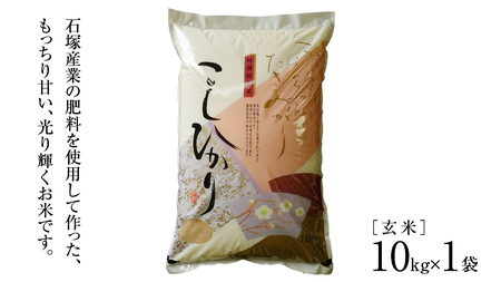 ≪ 令和7年度 ≫ コシヒカリ 玄米10kg（10kg×1袋）（茨城県共通返礼品