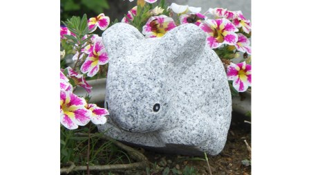 石の彫刻うさぎ [AP015sa] | 茨城県桜川市 | ふるさと納税サイト「ふる