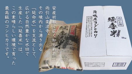 【令和7年産】 雨引の郷 延喜米 10kg   [AV001sa]