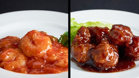 本格中華3種セット（エビチリ 、 四川風マーボーの素 、肉団子黒酢ソース ） [BK003sa]